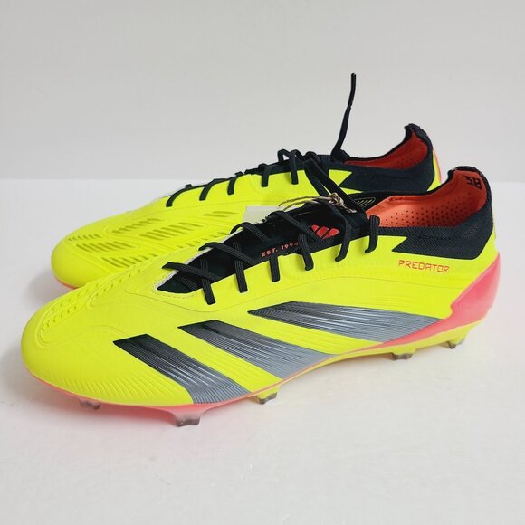 NEW Adidas Predator Elite FG IF5441 Size 9 Team Solar Yellow main image 4